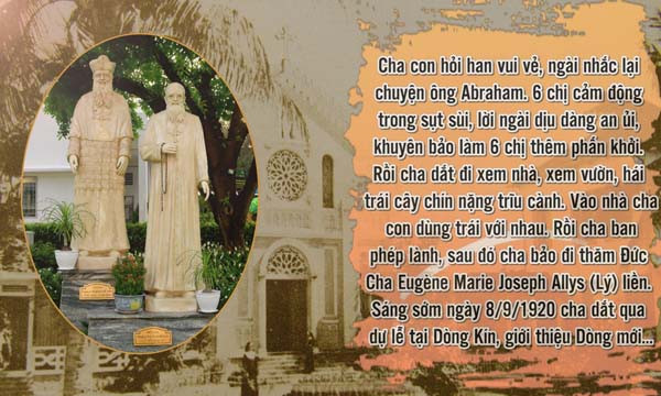 Ngày khai sinh Hội dòng Con Đức Mẹ Vô Nhiễm